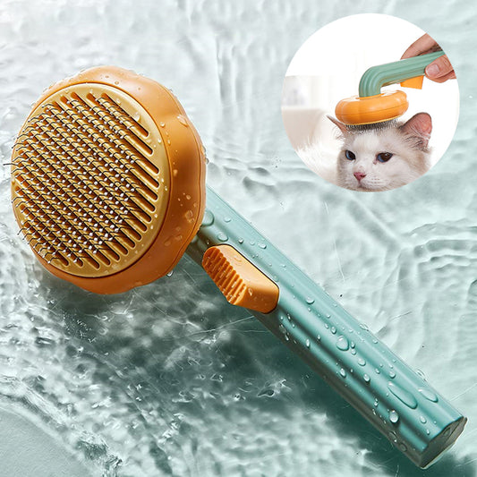 🌟 Ultimate Self-Cleaning Pet Brush: Hot-Selling Grooming Essential for Effortless Hair Removal!