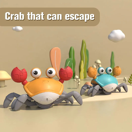 Magical Dancing Crab - Interactive Crawling Toy for Babies and pets | Musical Moving Crab for Fun and Learning