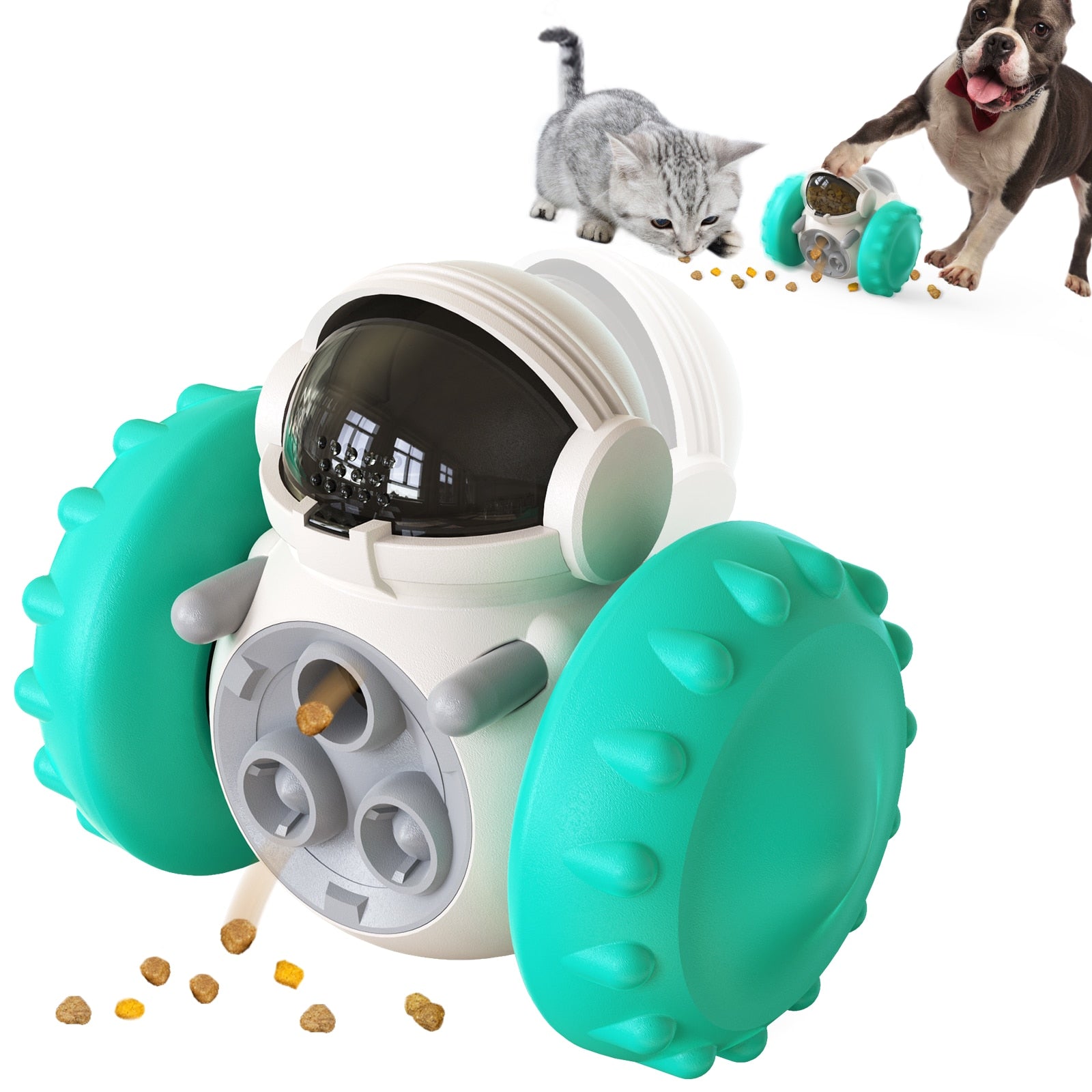 Dog Puzzle Feeder Treat Dispenser Interactive IQ Brain Training Dog Toys  Slow Feeder Pet Accessories -  Denmark
